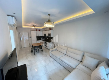 Cozy one-bedroom apartment, furnished and equipped, 150 meters from the center of Mahmutlar, Alanya ID-10636 фото-6