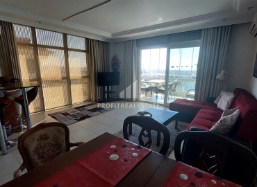 Стильная двухкомнатная квартира с мебелью и застекленным балконом в Джикджилли, Аланья ID-10637 фото-8
