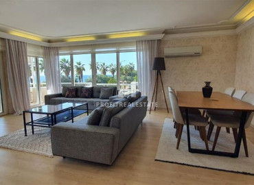 Пятикомнатная видовая квартира со стильным интерьером на берегу моря, для получения турецкого гражданства, пляж Клеопатра, Алания ID-10641 фото-3