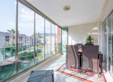 Furnished two-bedroom apartment in a well-maintained residential residence in Oba, Alanya, 110 m2 ID-10664 фото-8