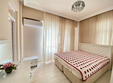 Two bedroom apartment, 110m², in a residence with a swimming pool 400m from the sea in Oba, Alanya. ID-10676 фото-11