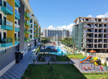Furnished one bedroom apartment in a luxury residence Kargicak, Alanya, 55 m2 ID-10682 фото-1
