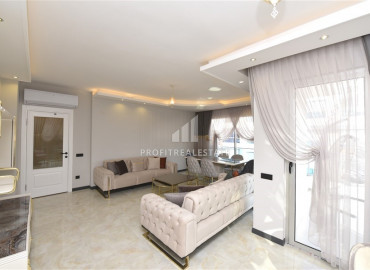View penthouse 5 + 1, 240m², with a separate kitchen, in a residence with facilities in the Tosmur area of Alanya ID-10690 фото-8