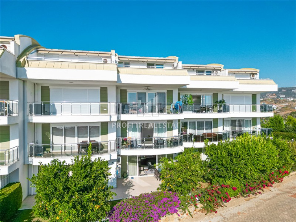 Элегантная трехкомнатная квартира, 110м² в уютной резиденции в районе Алании Конаклы, в 200м частного пляжа ID-10691 фото-2
