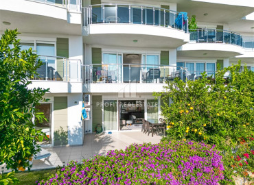 Элегантная трехкомнатная квартира, 110м² в уютной резиденции в районе Алании Конаклы, в 200м частного пляжа ID-10691 фото-3