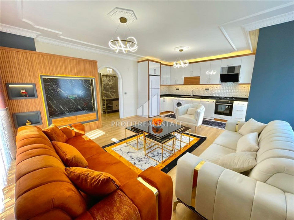 Дизайнерская трехкомнатная квартира, 110м², в центральной части Махмутлара в 300м от моря ID-10706 фото-1