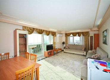 Меблированная квартира 2+1, 125м² с потрясающим видом, на первой береговой линии в Махмутларе, Алания ID-10708 фото-4