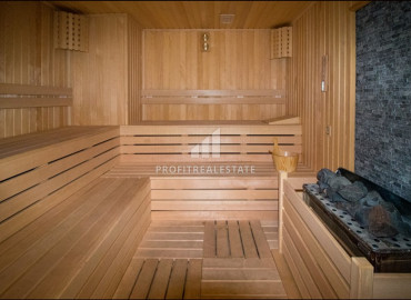 Меблированный стильный дуплекс 2+1 с двумя балконами и джакузи в Махмутларе, Аланья ID-10715 фото-7