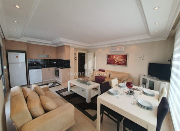 Furnished apartment, with two bedrooms, in the prestigious area of Oba, Alanya 95 m2 ID-10724 фото-4
