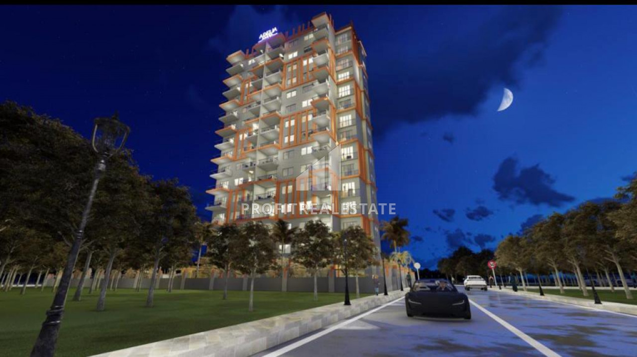 Инвестиционный проект: эргономичные квартиры 1+1 и 2+1, 74-122м², в районе Арпачбахшиш, Мерсин ID-10755 фото-1