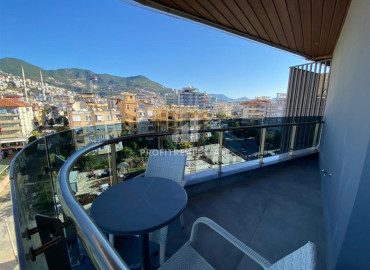 Luxury penthouse 1 + 1, 121m², in a residence at the final stage of construction in the center of Alanya ID-10756 фото-6