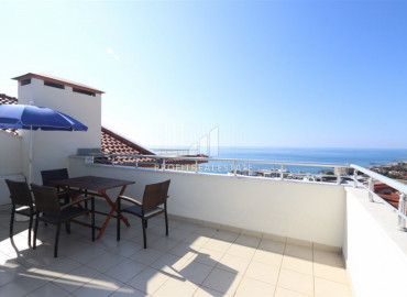 Furnished two-level apartment, with three bedrooms and sea views, Konakli, Alanya, 135 m2 ID-10759 фото-17
