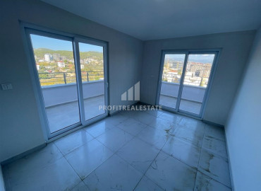 Brand new two bedroom duplex with sea view in a new building with a fine finish without furniture in Avsallar, Alanya ID-10761 фото-10