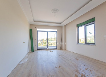 Свежая квартира в новостройке с видом на море, с чистовой отделкой, без мебели в Демирташе, Аланья  ID-10766 фото-4