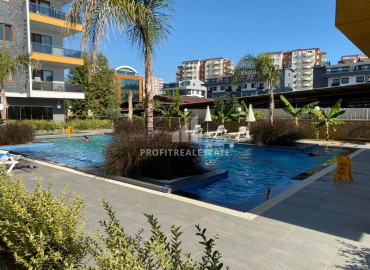 New linear three bedroom apartment, 150m², with a separate kitchen, 900m from the sea in Oba, Alanya ID-10786 фото-2