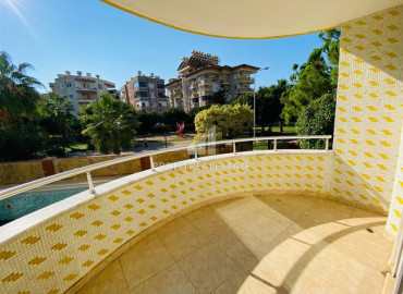 Трехкомнатная квартира 110 м2 в 150 метрах от Средиземного моря, без мебели, в жилом комплексе с бассейном, Тосмур, Алания ID-10803 фото-6