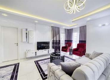 View duplex 3 + 1, 220m², in a residence with good facilities, by the sea in Mahmutlar, Alanya ID-10805 фото-2