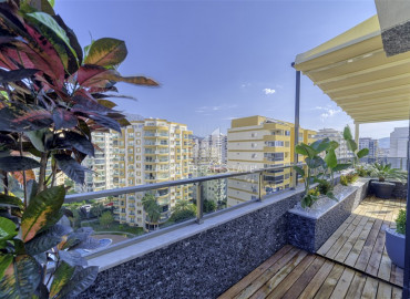 View duplex 3 + 1, 220m², in a residence with good facilities, by the sea in Mahmutlar, Alanya ID-10805 фото-7