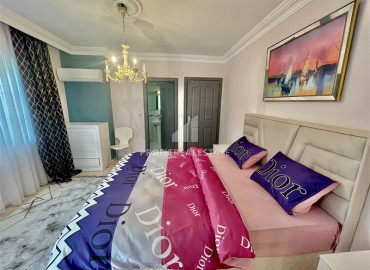 Уютная квартира с двумя спальнями, 110м², в 300м от моря в Махмутларе, в комплексе с бассейном ID-10806 фото-12