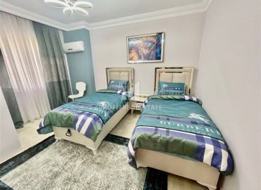 Уютная квартира с двумя спальнями, 110м², в 300м от моря в Махмутларе, в комплексе с бассейном ID-10806 фото-18