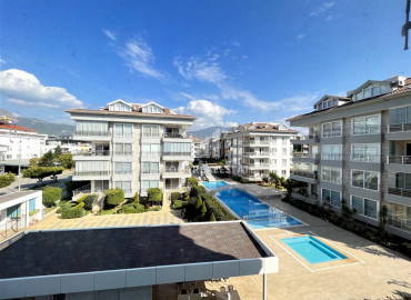 Two bedroom apartment 110 m2, unfurnished, with mountain views, in a residence with facilities in Oba, Alanya ID-10810 фото-8