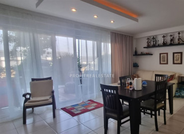 Большая трехкомнатная квартира готовая к заселению 150 м2 с мебелью, джакузи, в 200 метрах от пляжа в Конаклы, Алания ID-10814 фото-4