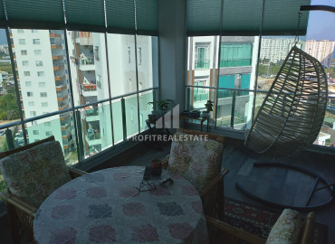 Two bedroom apartment, 115m², with sea and mountain views in a cozy residence in the Tomuk area, Mersin ID-10859 фото-7