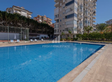 Furnished one-bedroom apartment in a comfortable residence in Cikcilli, Alanya, 55 m2 ID-10860 фото-1