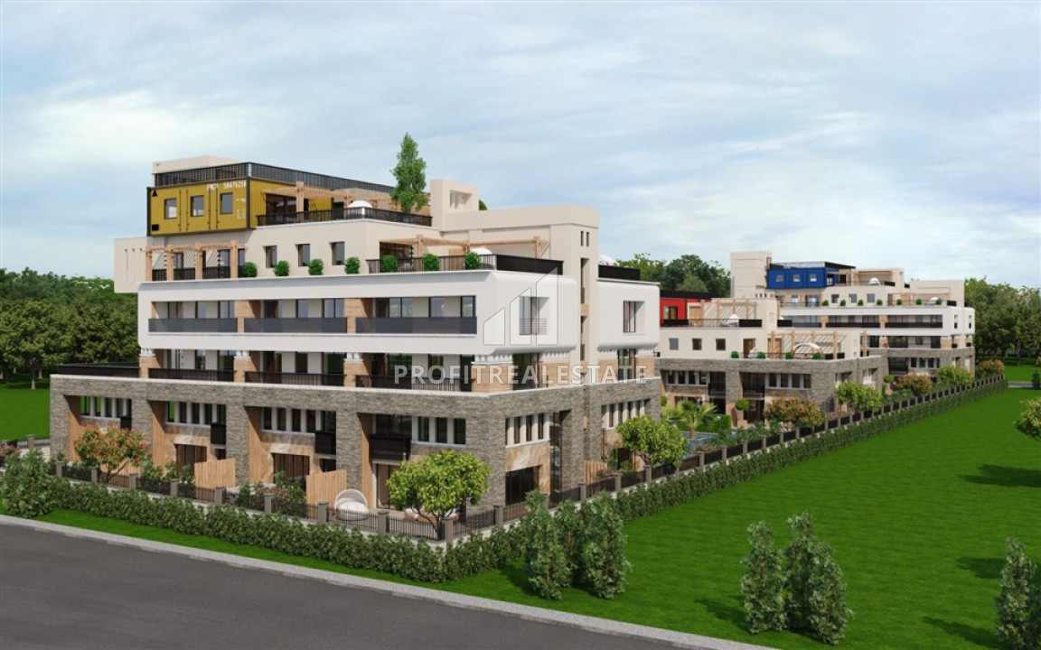 Новые квартиры в Анталье, Аксу, от застройщика, 70-195 м2 ID-10889 фото-1