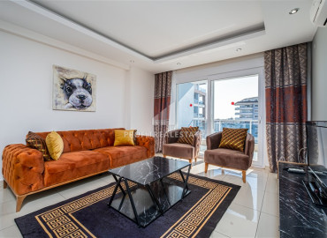Elegant one-bedroom apartment, 77m², in a luxury residence in Alanya - Cikcilli ID-10893 фото-14