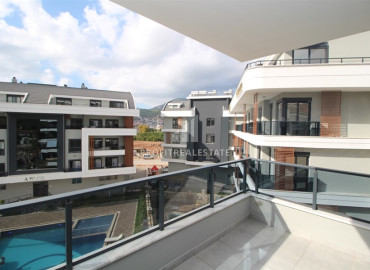 New 1 + 1 apartment in a residence with two pools, Oba, Alanya, 50 m2 ID-10894 фото-7
