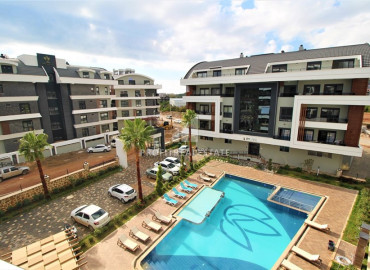 New 1 + 1 apartment in a residence with two pools, Oba, Alanya, 50 m2 ID-10894 фото-8