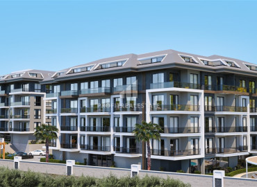 Investment property under project, Oba, Alanya, 54-156 m2 ID-10897 фото-3