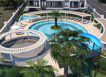 Investment property under project, Oba, Alanya, 54-156 m2 ID-10897 фото-7