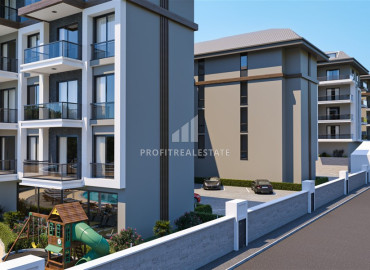 Investment property under project, Oba, Alanya, 54-156 m2 ID-10897 фото-8
