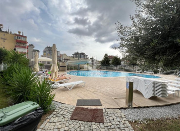 Furnished one bedroom apartment with a large area, 200 meters from the center of Cikcilli, Alanya, 70 m2 ID-10901 фото-12