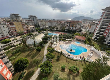 Furnished one bedroom apartment with a large area, 200 meters from the center of Cikcilli, Alanya, 70 m2 ID-10901 фото-15