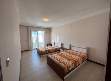 Large furnished duplex 3 + 1 on the first coastline with panoramic sea views, 100 meters from the center of Mahmutlar, Alanya ID-10908 фото-6