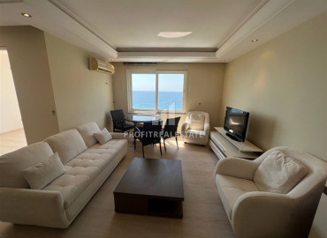 Large furnished duplex 3 + 1 on the first coastline with panoramic sea views, 100 meters from the center of Mahmutlar, Alanya ID-10908 фото-20