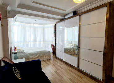 Elegant two bedroom apartment of 100 m2, with beautiful furniture, glazed balcony, 400 meters from the sea in Tosmur, Alanya ID-10917 фото-17