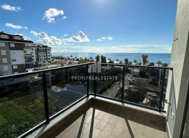 Finished apartment in a new residential residence 300 meters from the beach, with a fine finish, bathroom equipment, kitchen, unfurnished in Kestel, Alanya, 45-115 m2 ID-10949 фото-10