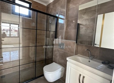 Finished apartment in a new residential residence 300 meters from the beach, with a fine finish, bathroom equipment, kitchen, unfurnished in Kestel, Alanya, 45-115 m2 ID-10949 фото-13