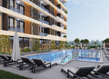 New luxury investment project in a residence with extensive facilities in Payallar, Alanya, 61-180 m2 ID-10957 фото-3