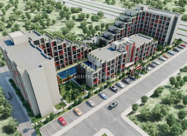 Новые двухкомнатные апартаменты, на завершающем этапе строительства, Алтынова, Кепез, Анталья, 38 м2 ID-10975 фото-1