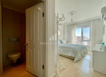 Элегантная меблированная квартира 2+1 с джакузи и чудесным видом на море в Джикджилли, Аланья ID-10978 фото-13
