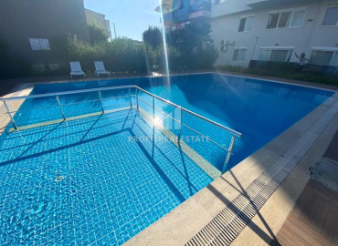 Cozy furnished apartment 1 + 1, 50 meters from the sea, in a residence with facilities, in Kestel, Alanya ID-10980 фото-10