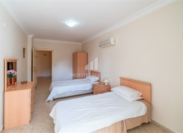 Уютная трехкомнатная квартира, 110м², в комплексе с бассейном, в 100м от моря в районе Тосмур, Алания ID-10983 фото-12