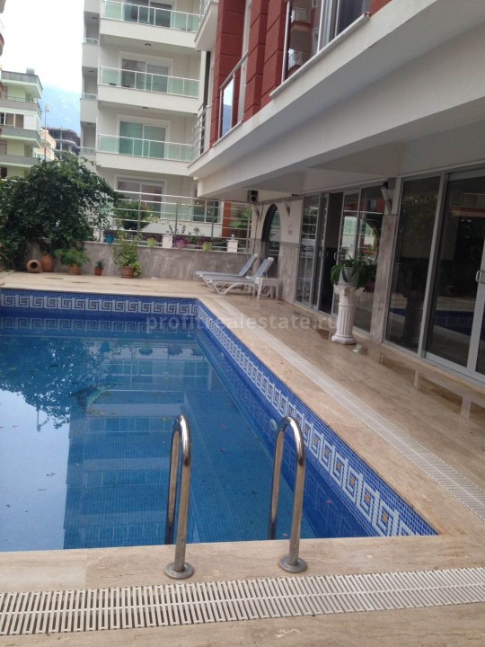 Furnished apartment 150 meters from the sea in Alanya, Turkey ID-0849 фото-1