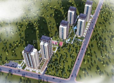 Apartments of various layouts in a luxury complex in the area of Esenyurt, Istanbul ID-0853 фото-10