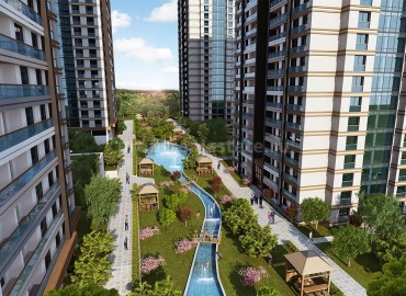 Apartments of various layouts in a luxury complex in the area of Esenyurt, Istanbul ID-0853 фото-16